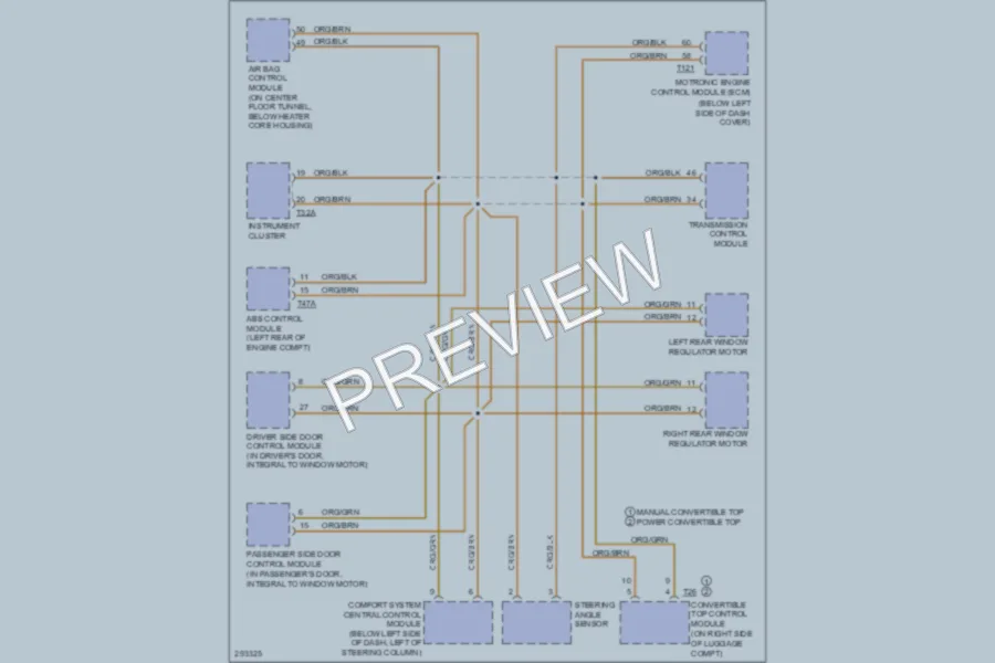 2009 Volkswagen NewBeetle Computer Data Lines wiring diagram preview