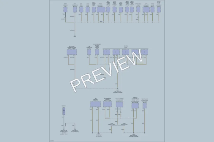 2009 Volkswagen NewBeetle Ground Distribution wiring diagram preview