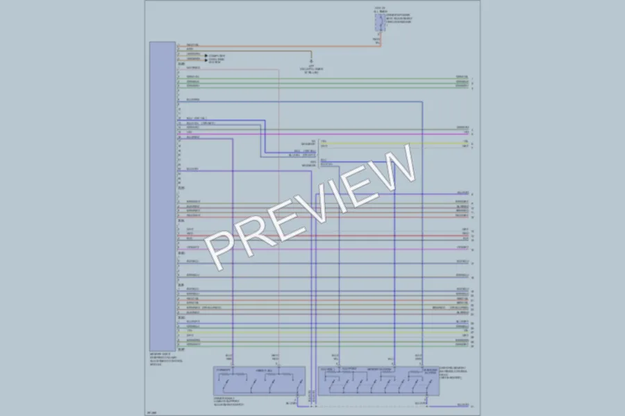 2009 Volkswagen Passat Memory Systems wiring diagram preview