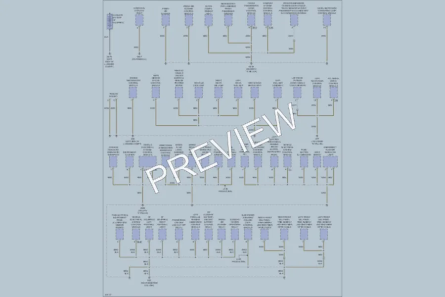 2009 Volkswagen PassatCC Ground Distribution wiring diagram preview