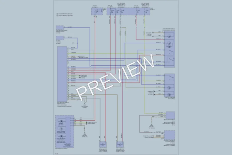 2009 Volkswagen PassatCC Shift Interlock wiring diagram preview