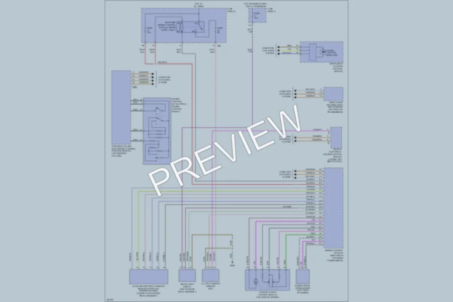 2009 Volkswagen Rabbit Cruise Control wiring diagram preview