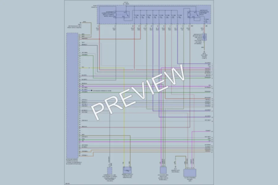 2009 Volkswagen Rabbit Engine Performance wiring diagram preview