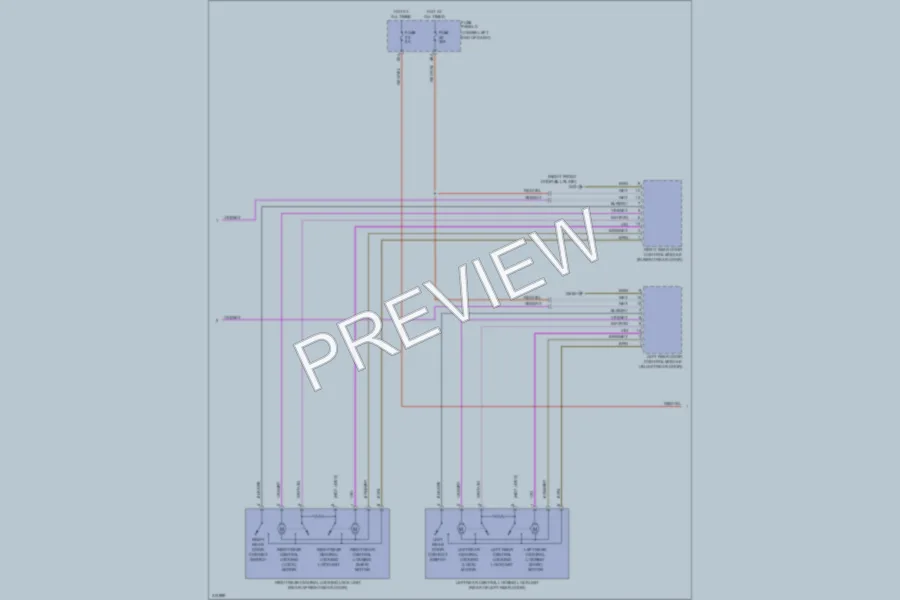 2009 Volkswagen Tiguan Anti Theft wiring diagram preview