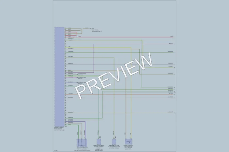 2009 Volkswagen Touareg Engine Performance wiring diagram preview