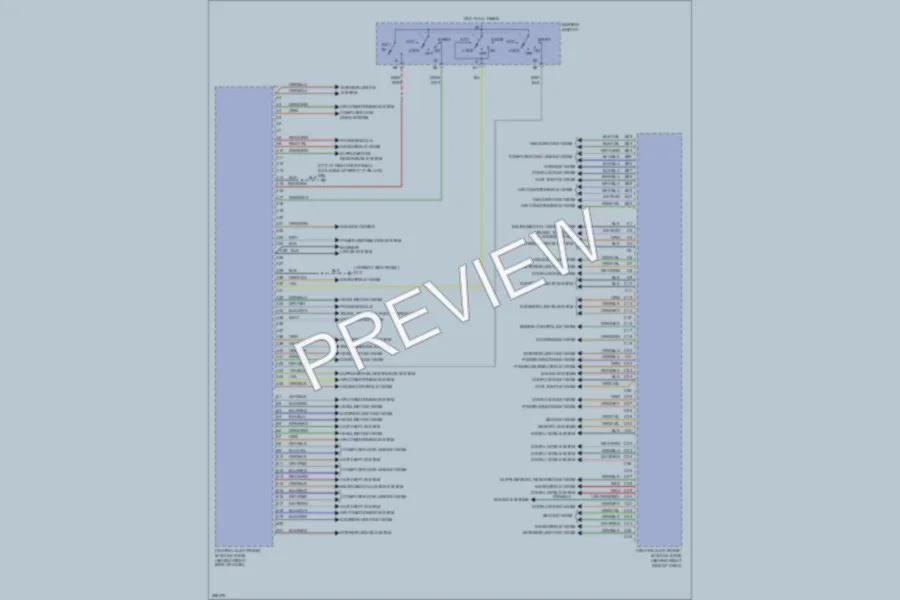 2009 Volvo C30 Body Control Modules wiring diagram preview