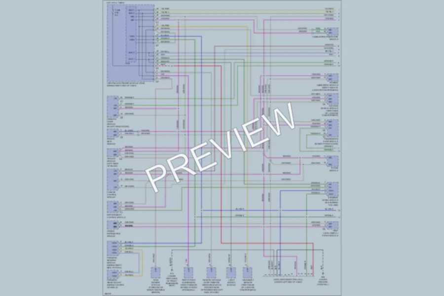 2009 Volvo S80 Computer Data Lines wiring diagram preview