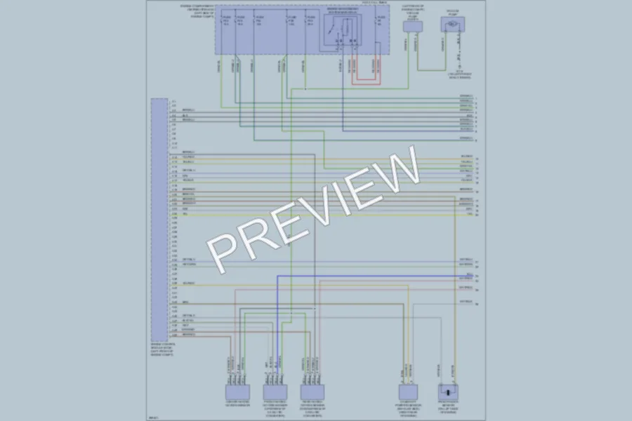 2009 Volvo V50 Engine Performance wiring diagram preview