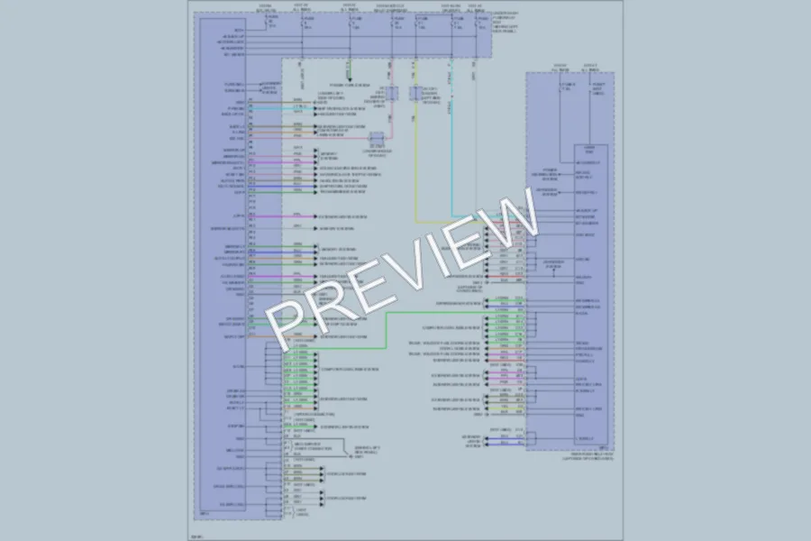 2010 Acura MDX Body Control Modules wiring diagram preview