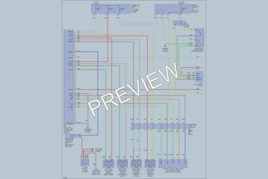 2010 Acura RL Anti Lock Brakes wiring diagram preview