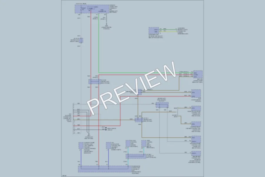 2010 Acura RL Computer Data Lines wiring diagram preview