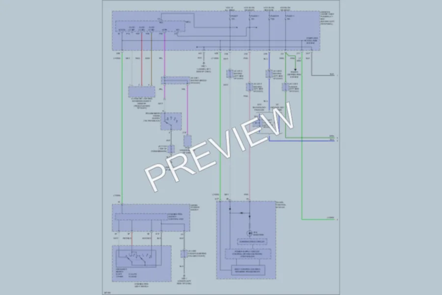 2010 Acura RL Headlights wiring diagram preview