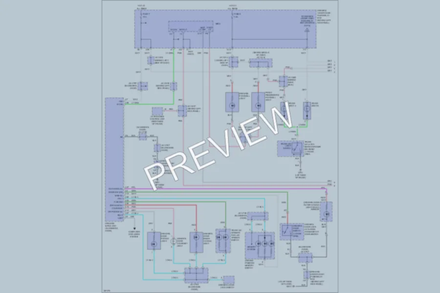 2010 Acura RL Interior Lights wiring diagram preview