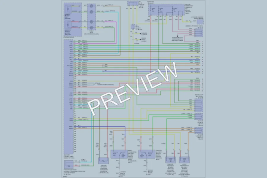2010 Acura RL Supplemental Restraints wiring diagram preview