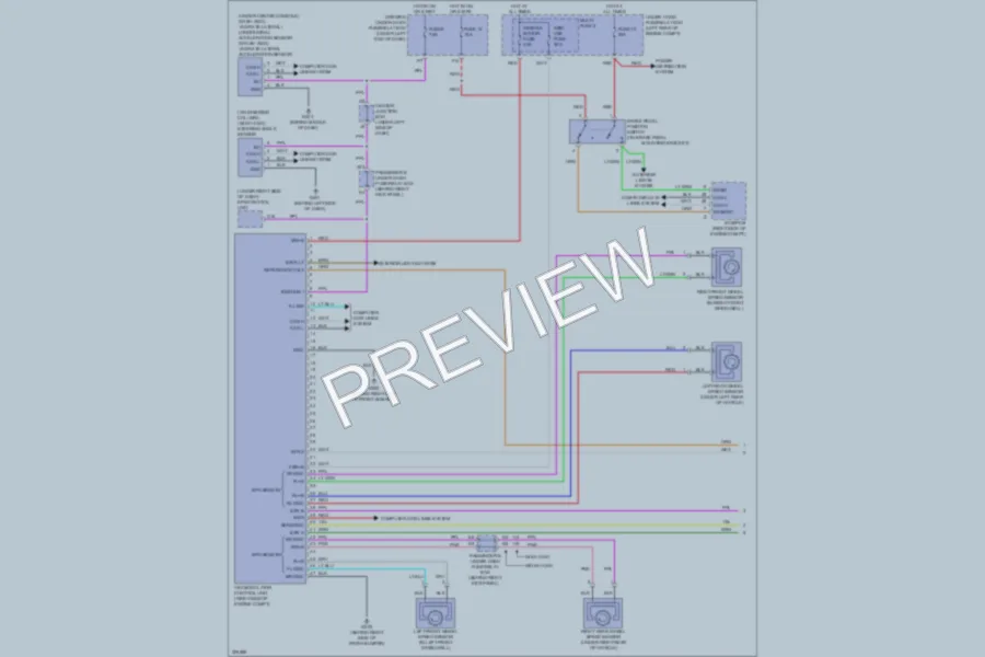 2010 Acura TL Anti Lock Brakes wiring diagram preview