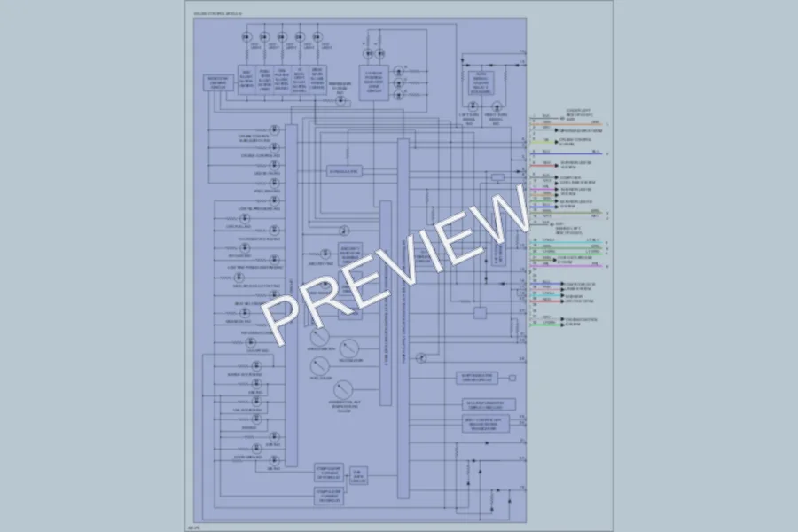 2010 Acura TL Instrument Cluster wiring diagram preview