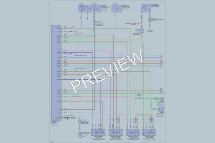 2010 Acura TL Memory Systems wiring diagram preview