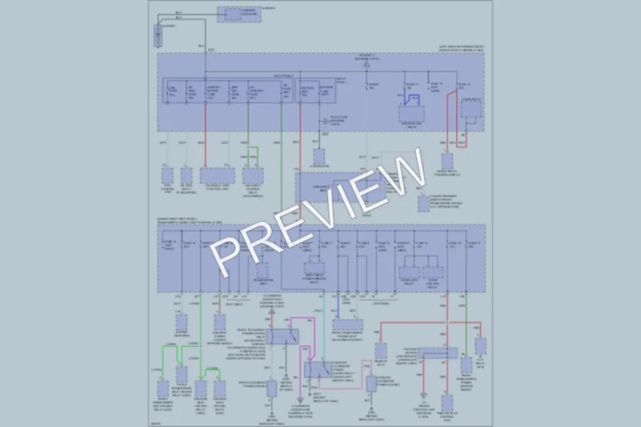 2010 Acura TL Power Distribution wiring diagram preview