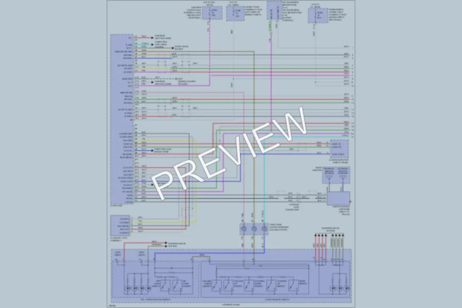 2010 Acura TSX Radio wiring diagram preview