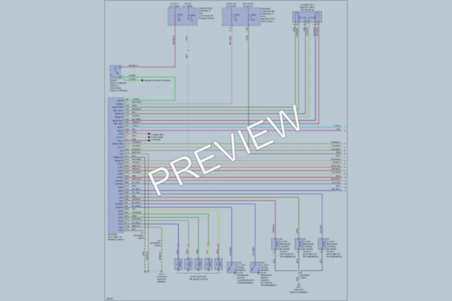 2010 Acura TSX Transmission wiring diagram preview