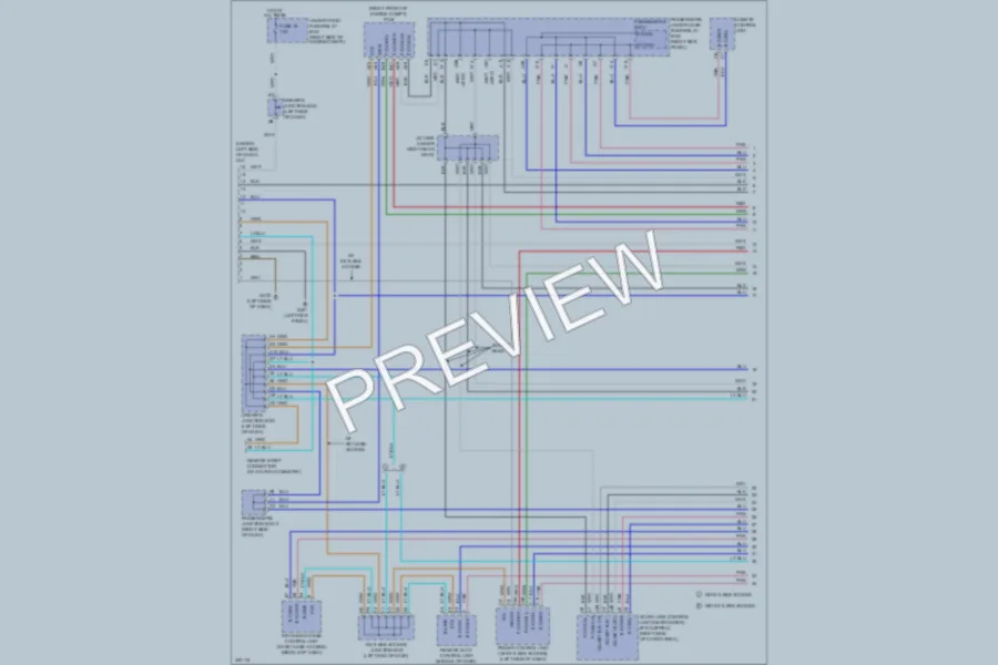 2010 Acura ZDX Computer Data Lines wiring diagram preview