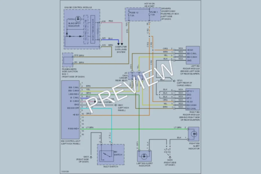 2010 Acura ZDX Navigation wiring diagram preview