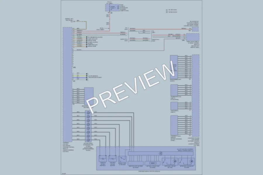2010 Audi A3 Body Control Modules wiring diagram preview