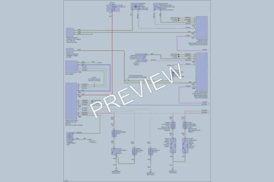 2010 Audi A3 Interior Lights wiring diagram preview