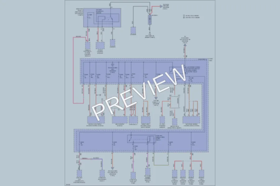 2010 Audi A3 Power Distribution wiring diagram preview