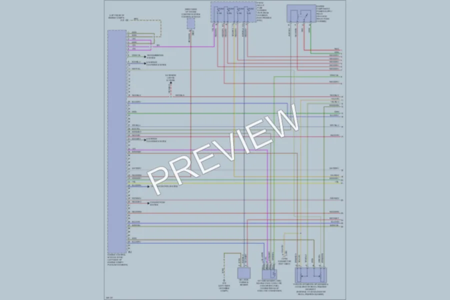 2010 Audi A4 Engine Performance wiring diagram preview