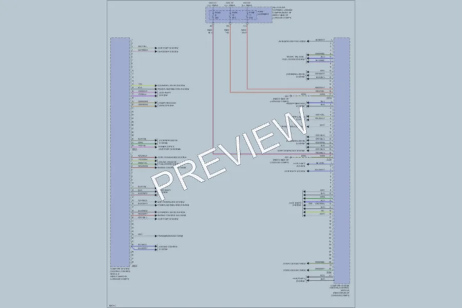 2010 Audi A5 Body Control Modules wiring diagram preview