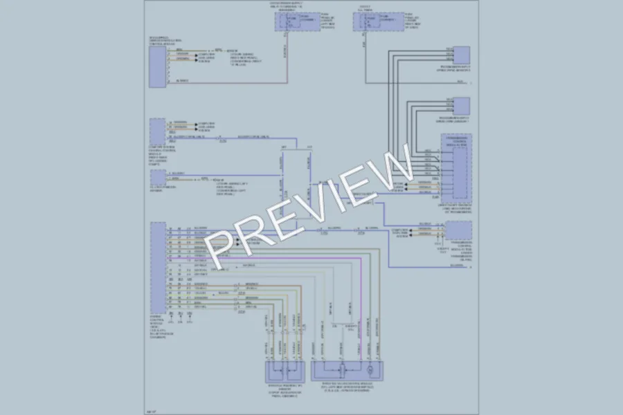 2010 Audi A5 Cruise Control wiring diagram preview