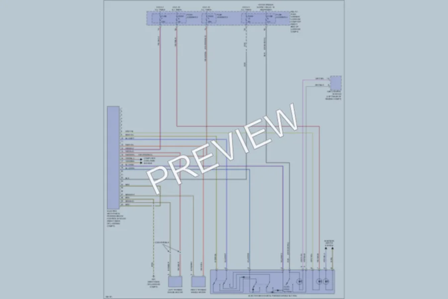 2010 Audi A5 Shift Interlock wiring diagram preview