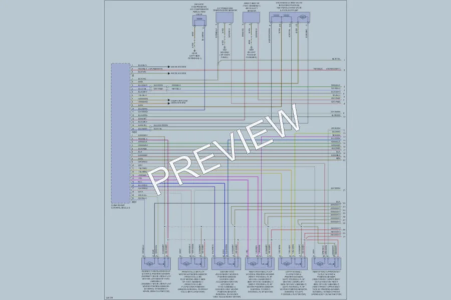 2010 Audi A6 Air Conditioning wiring diagram preview