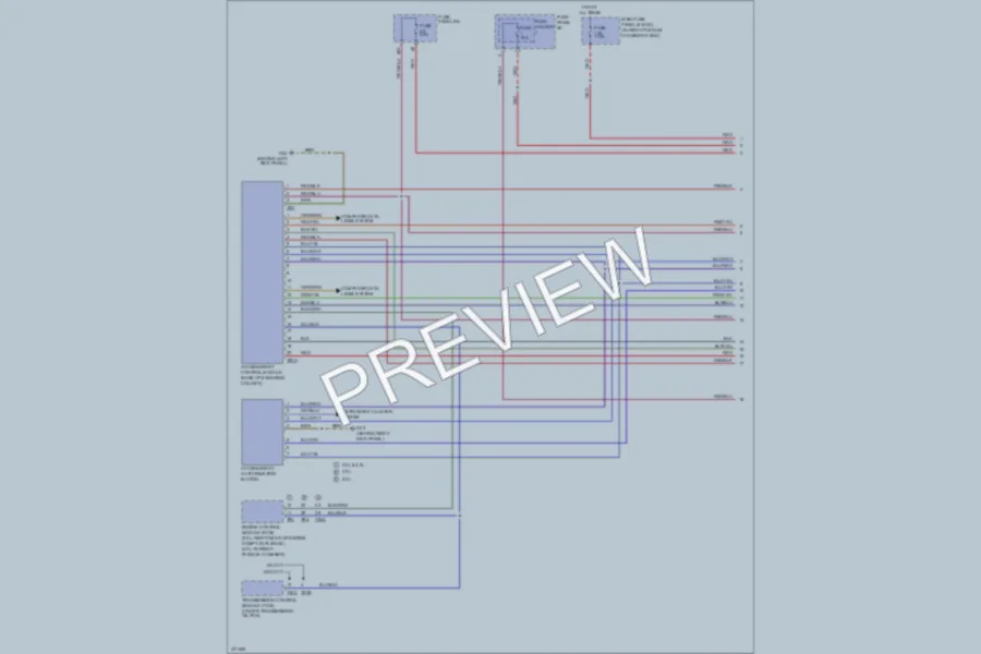 2010 Audi A6 Anti Theft wiring diagram preview