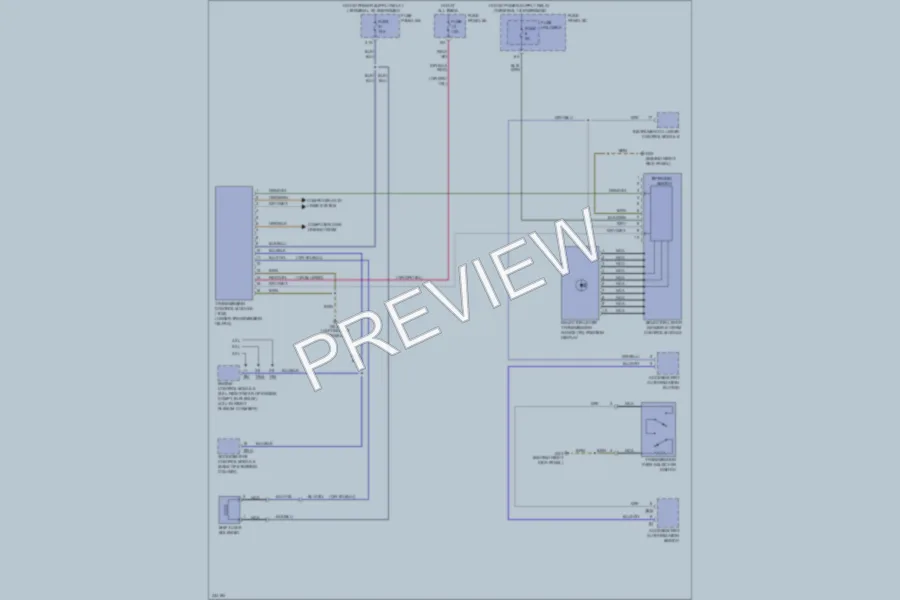 2010 Audi A6 Transmission wiring diagram preview