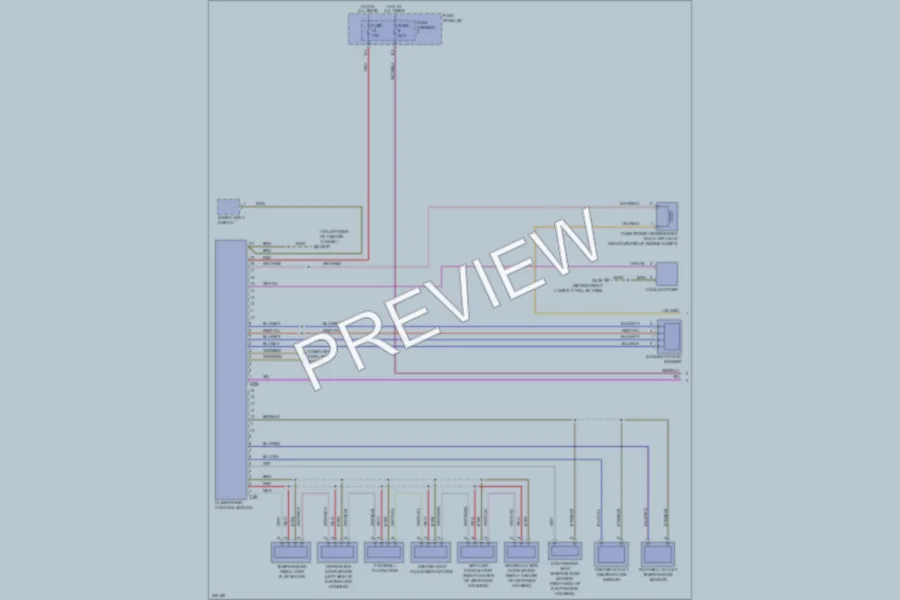 2010 Audi Q5 Air Conditioning wiring diagram preview