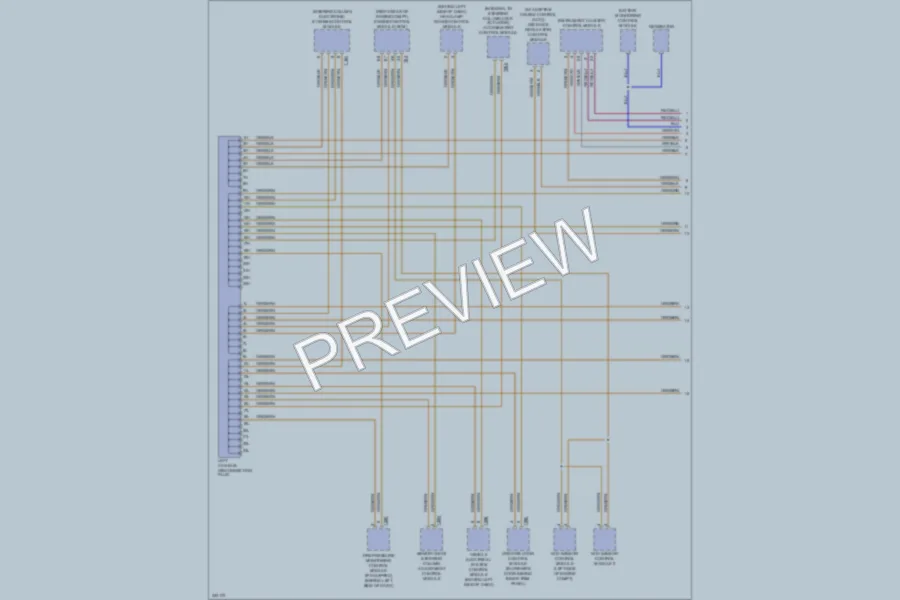 2010 Audi Q7 Computer Data Lines wiring diagram preview