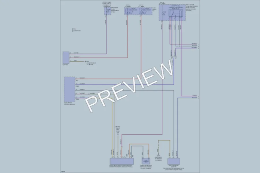 2010 Audi Q7 Cooling Fan wiring diagram preview