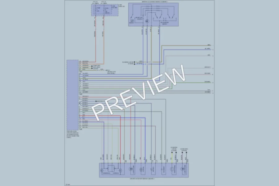 2010 Audi Q7 Memory Systems wiring diagram preview