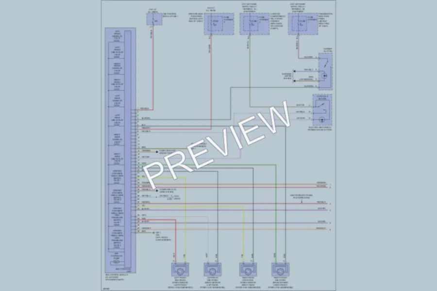 2010 Audi S4 Anti Lock Brakes wiring diagram preview
