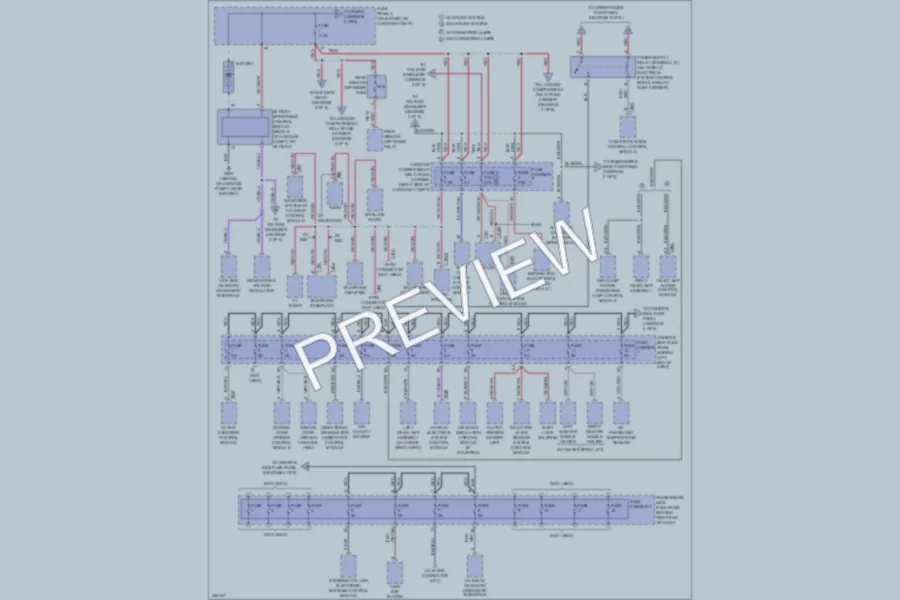 2010 Audi S4 Power Distribution wiring diagram preview