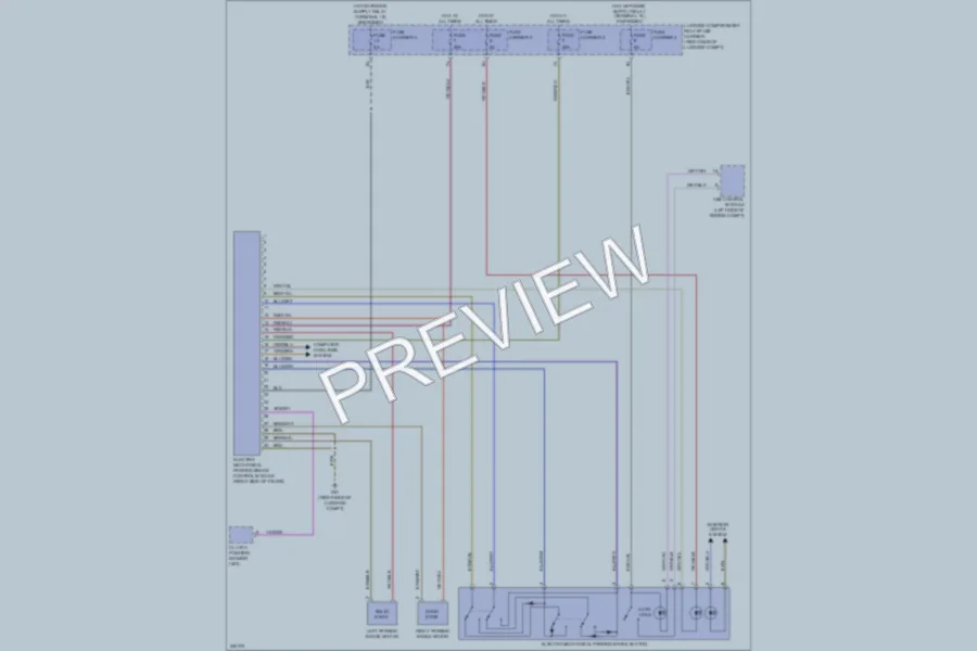 2010 Audi S4 Shift Interlock wiring diagram preview