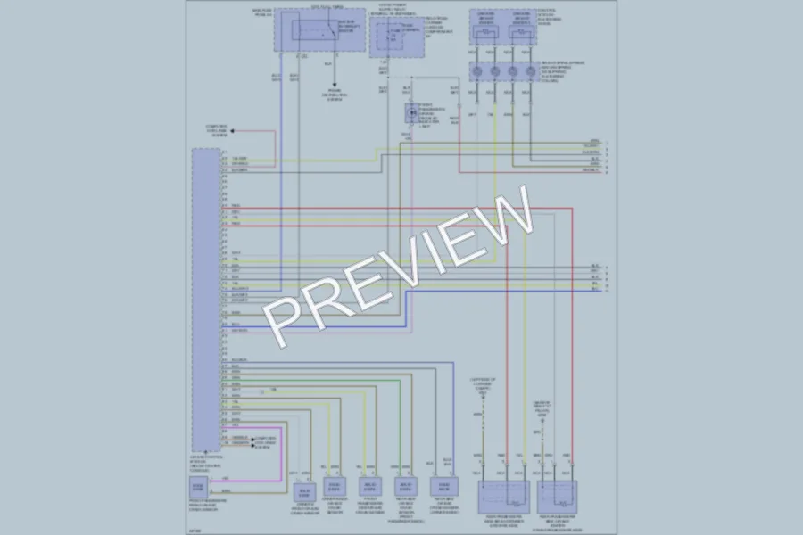 2010 Audi S4 Supplemental Restraints wiring diagram preview
