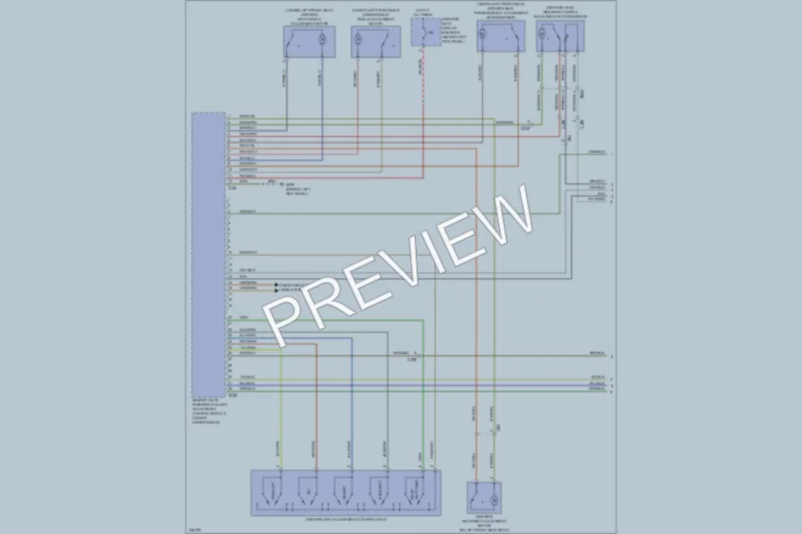 2010 Audi S5 Memory Systems wiring diagram preview