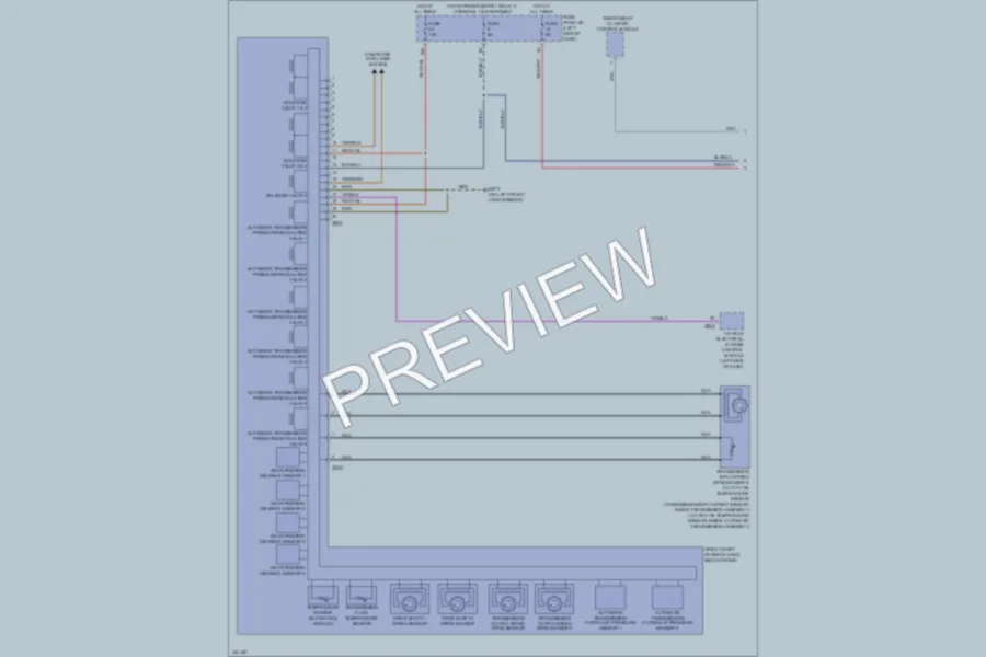 2010 Audi TT Transmission wiring diagram preview