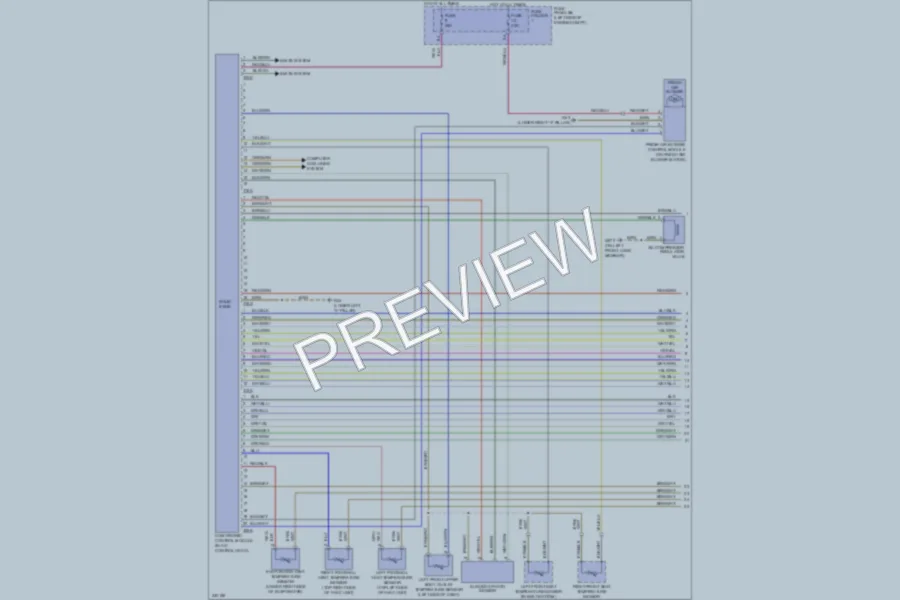 2010 Audi TTS Air Conditioning wiring diagram preview