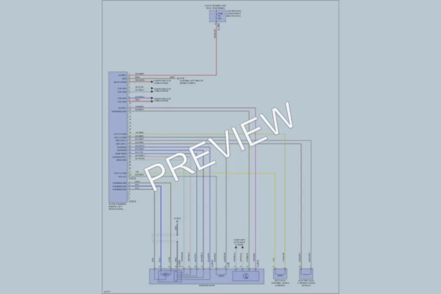 2010 BMW 335d Electronic Power Steering wiring diagram preview