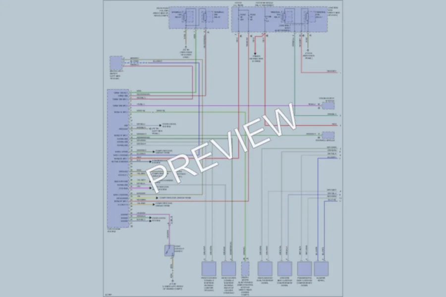 2010 BMW 535iGranTurismo Anti Theft wiring diagram preview