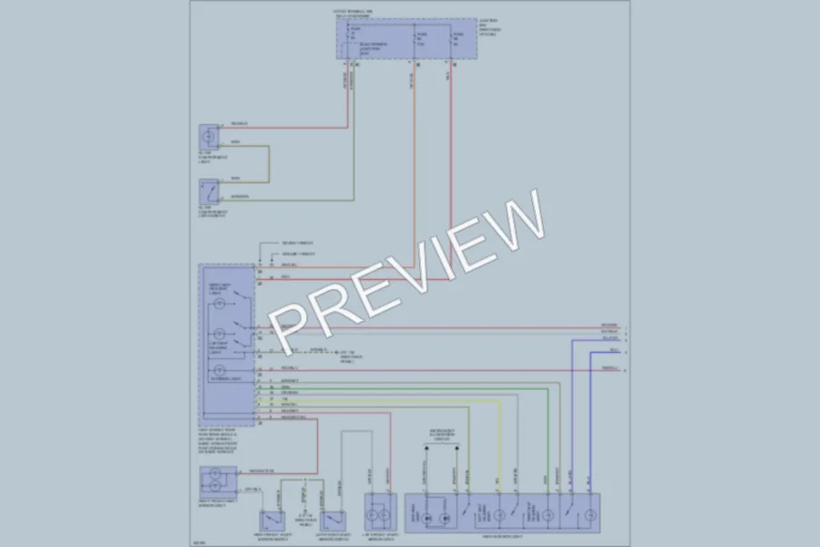 2010 BMW 535iGranTurismo Interior Lights wiring diagram preview